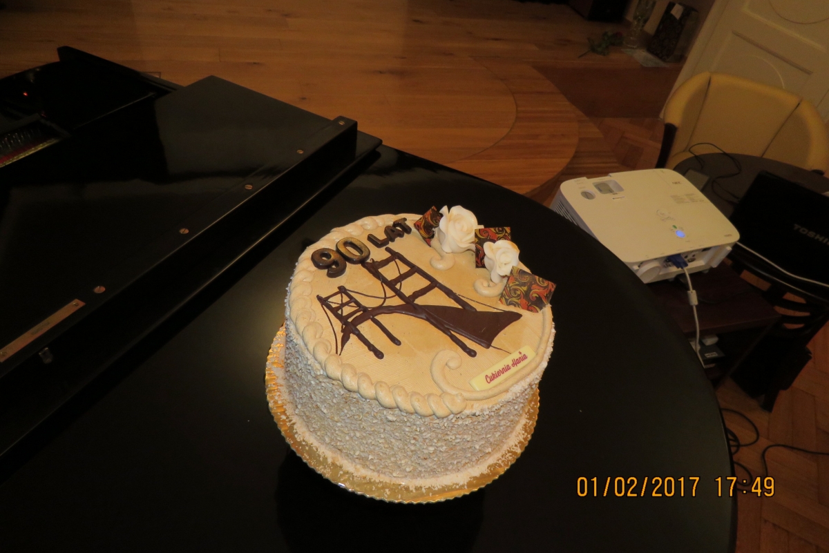 Jubileusz Profesora Józefa Głomba członka honorowego PZITB O.Gliwice