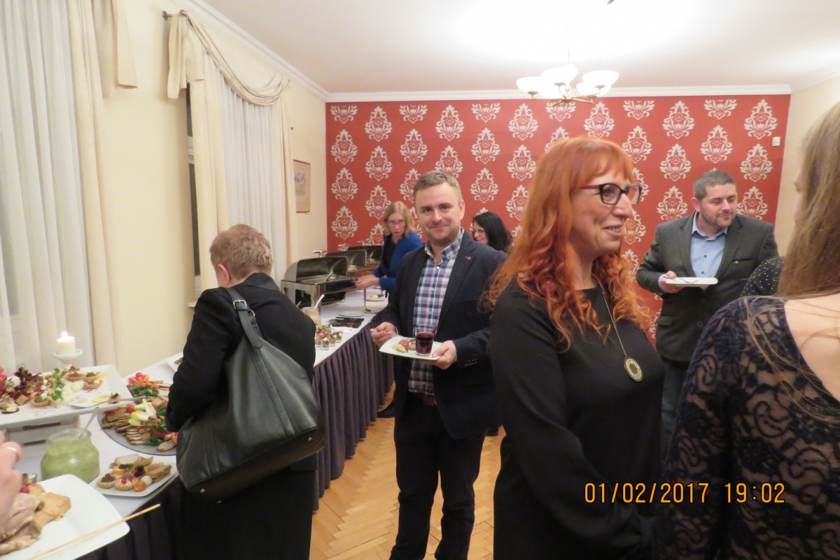 Poczęstunek szanownych gości