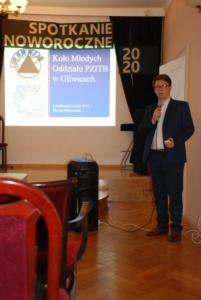 Prezentacja działalności Koła Młodych oddziału PZITB w Gliwicach w 2020r.